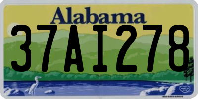 AL license plate 37AI278