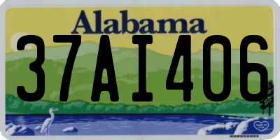 AL license plate 37AI406