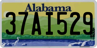 AL license plate 37AI529