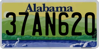 AL license plate 37AN620