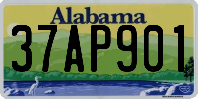 AL license plate 37AP901