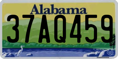 AL license plate 37AQ459
