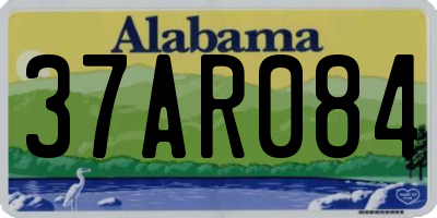 AL license plate 37AR084