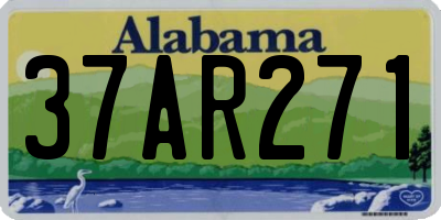 AL license plate 37AR271
