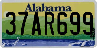 AL license plate 37AR699