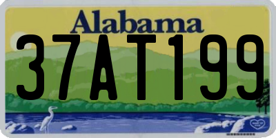 AL license plate 37AT199