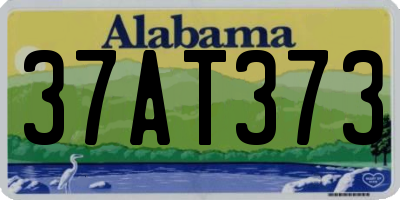 AL license plate 37AT373