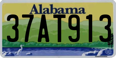 AL license plate 37AT913