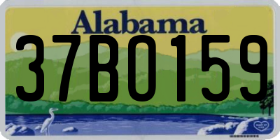 AL license plate 37BO159