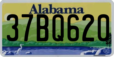 AL license plate 37BQ620