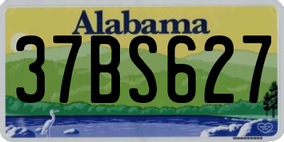 AL license plate 37BS627