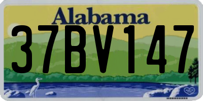 AL license plate 37BV147