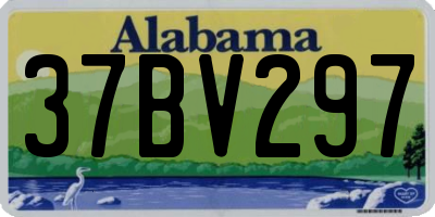 AL license plate 37BV297