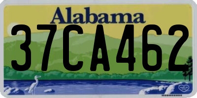 AL license plate 37CA462