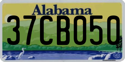 AL license plate 37CB050