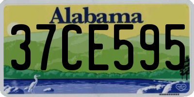 AL license plate 37CE595