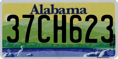AL license plate 37CH623