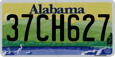 AL license plate 37CH627