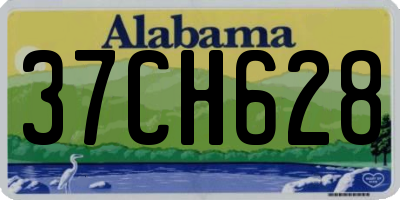 AL license plate 37CH628