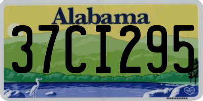 AL license plate 37CI295