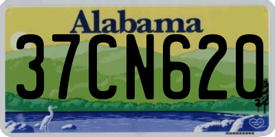 AL license plate 37CN620