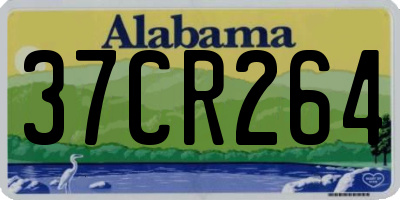 AL license plate 37CR264