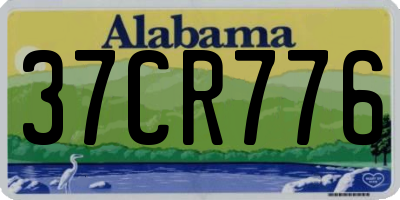 AL license plate 37CR776