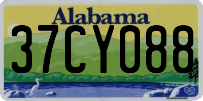 AL license plate 37CY088