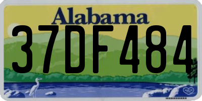 AL license plate 37DF484