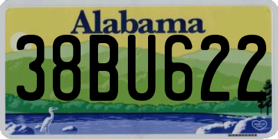 AL license plate 38BU622