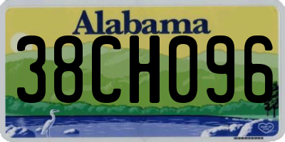 AL license plate 38CH096