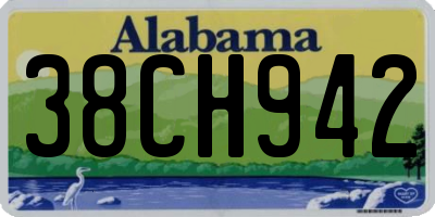 AL license plate 38CH942