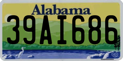 AL license plate 39AI686