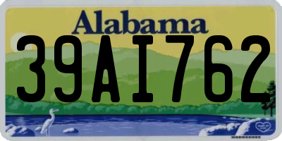 AL license plate 39AI762