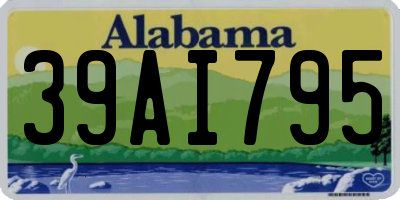 AL license plate 39AI795