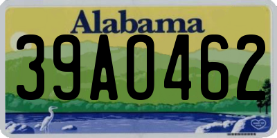 AL license plate 39AO462