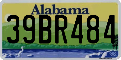 AL license plate 39BR484