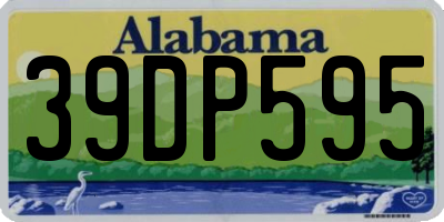 AL license plate 39DP595