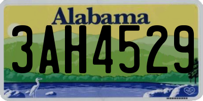 AL license plate 3AH4529