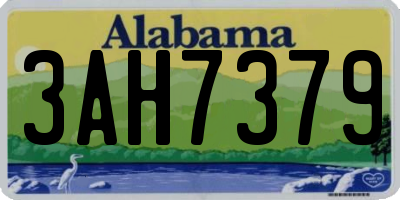 AL license plate 3AH7379