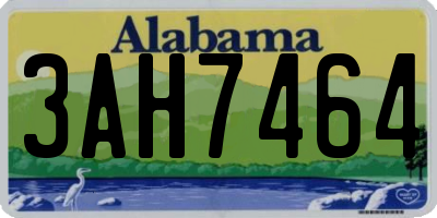 AL license plate 3AH7464