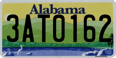 AL license plate 3AT0162