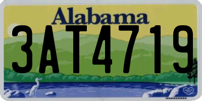 AL license plate 3AT4719