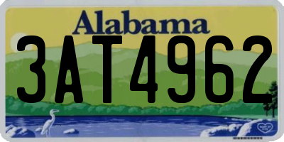AL license plate 3AT4962