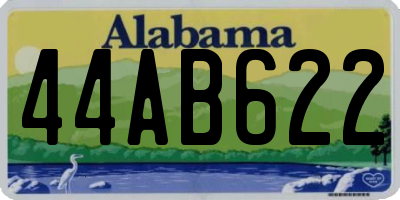 AL license plate 44AB622