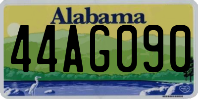 AL license plate 44AG090