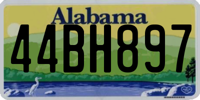 AL license plate 44BH897