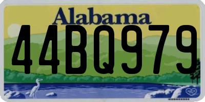 AL license plate 44BQ979