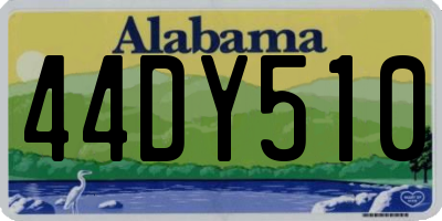 AL license plate 44DY510