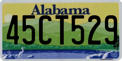 AL license plate 45CT529